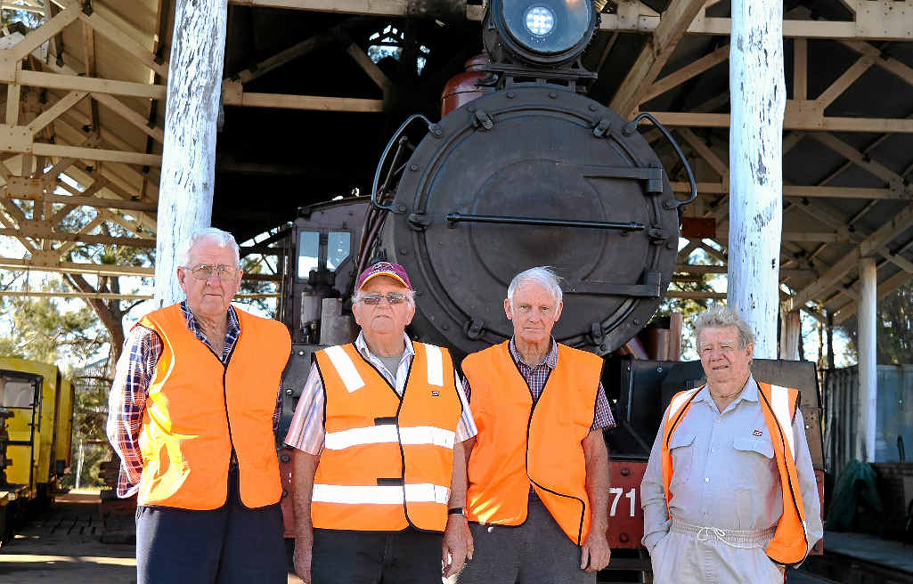 IN NEED: Southern Downs Steam Railway want a permanent diesel locomotive as back up when their steam train is undergoing repairs, as is the case at the moment.